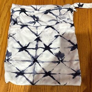 Nora's Nursery White and Black Wet Bag